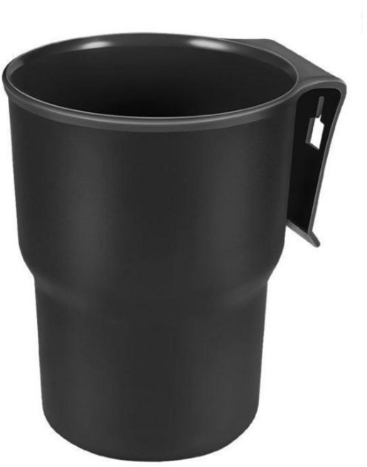 穩固不掉多功能 適用於手搖飲 外送杯 汽機車飲料置杯架, 黑色, 1個