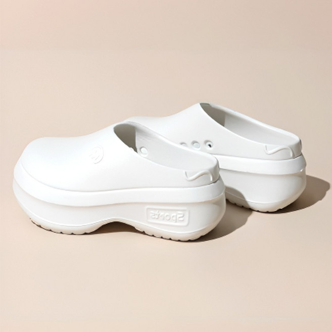 마인온 푹신푹신 여성용 뮬 슬리퍼 5CM 실내화