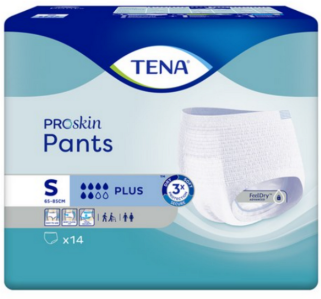 테나 언더웨어 플러스 성인기저귀 남녀공용 중형, 14개입, 5개