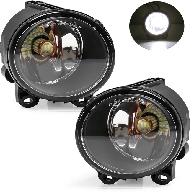 호환 차량 안개등 BMW F07 F10 F22 F23 M3 M5 E92 E93 2 3 5 시리즈용 할로겐 LED 전구 전방 전조등 운전등