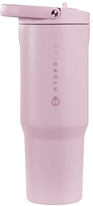 HydroJug 스포츠 - 빨대가 있는 스테인리스 스틸 텀블러 진공 단열 946.4ml(32온스) 누출 방지 물병 인체 공학적 디자인 재사용 가능 식기 세척기 사용 고, 32온스, 스위트 피