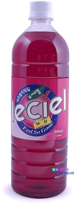 르씨엘 에이스 체리 베이스 900ml, 12개