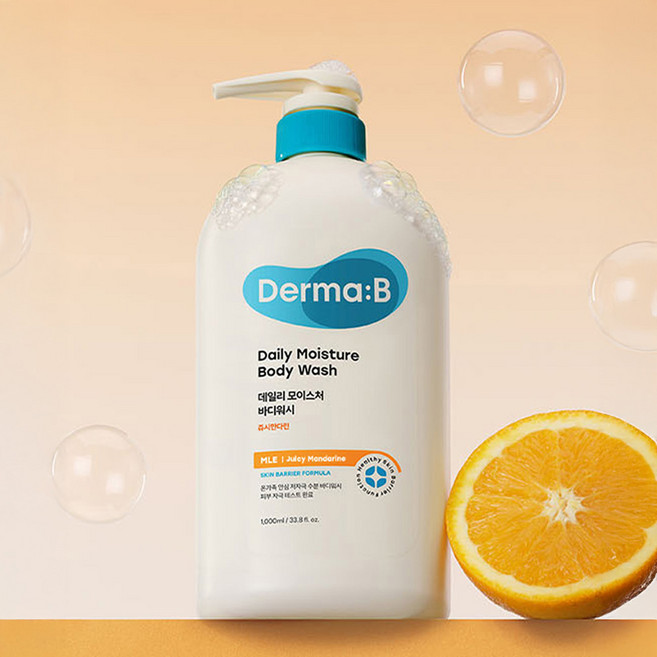더마비 데일리 모이스처 바디워시, 1L, 1개