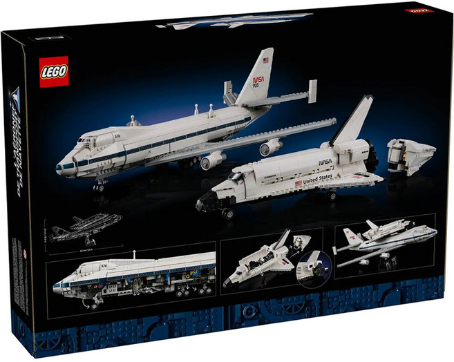 레고 셔틀 캐리어 항공기 10360, 1개, 혼합색상