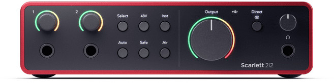 Focusrite Scarlett 2i2 音訊介面, 1個
