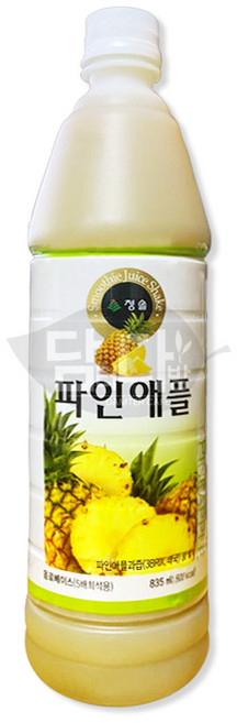 청솔 파인애플 원액 835ml, 1개