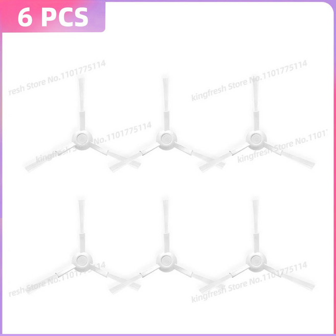 에브리봇 Everybot Q9 Inic 아이닉 iX30 AI Ultra Cecotec Conga 15090 16090 20090 Airbot X40 Ultra Airbot X, 2)6 Side Brushes