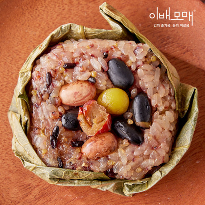 이배모매 100% 국산 오곡 연잎밥 120g 6팩
