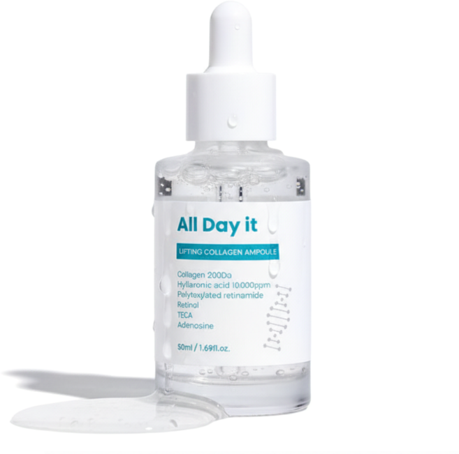 속건조 수분앰플 히알루론산 리프팅 콜라겐 레티놀 앰플 팔자 주름개선, 1개, 50ml