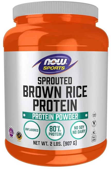 NOW 푸드 스포츠 뉴트리션 새싹 현미 단백질 80% 무향 파우더 2파운드, 816g, 1개 - 쿠팡