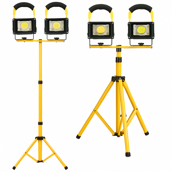 LED 충전식 작업등 캠핑 야외조명 휴대용 투광기 고광량 방수 랜턴