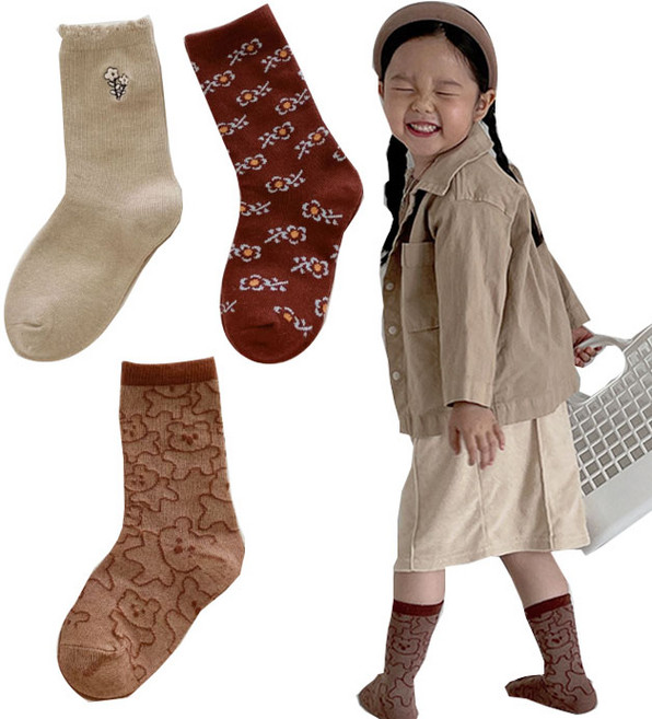 벤자민 아동 반타이즈 3족세트(1218)