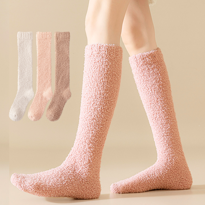 살림대표 니삭스 산모 롱수면양말 3P 세트