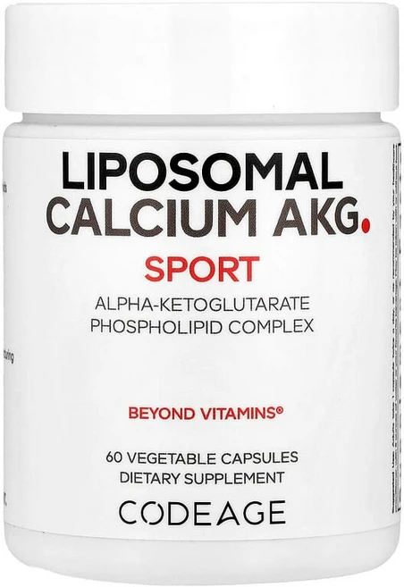 코드에이지 리포좀 칼슘 AKG 700mg Liposomal Calcium 베지캡슐 60정, Codeage, 리포소말 칼슘 AKG, 스포츠, 700, 1개 - 쿠팡