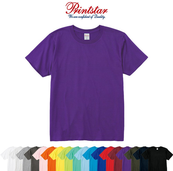 프린트스타 반팔 20수 라운드 티셔츠 086-DMT