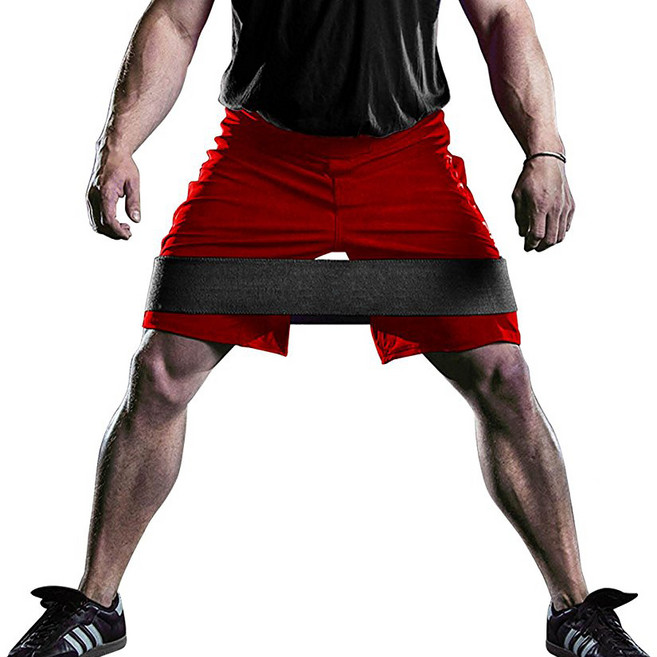 G2P 힙써클 스쿼트 브릿지 밴드 PRO 10cm, 블랙, 1개