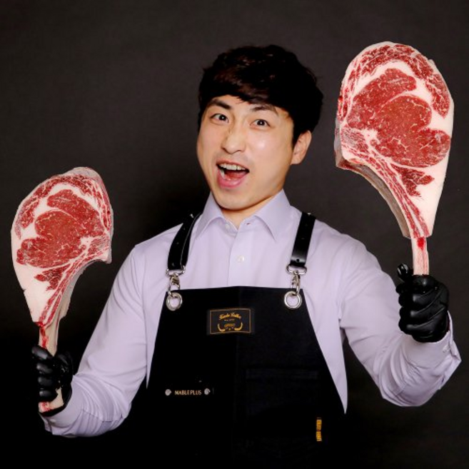 [마블플러스] 리얼 토마호크 5cm 킹 토마호크 카우보이 립아이 캠핑고기 홈파티, 리얼 토마호크 1500g