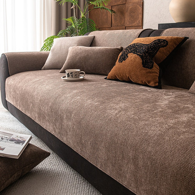 엔조이텍스타일즈 사계절 극세사미끄럼방지 소파패드