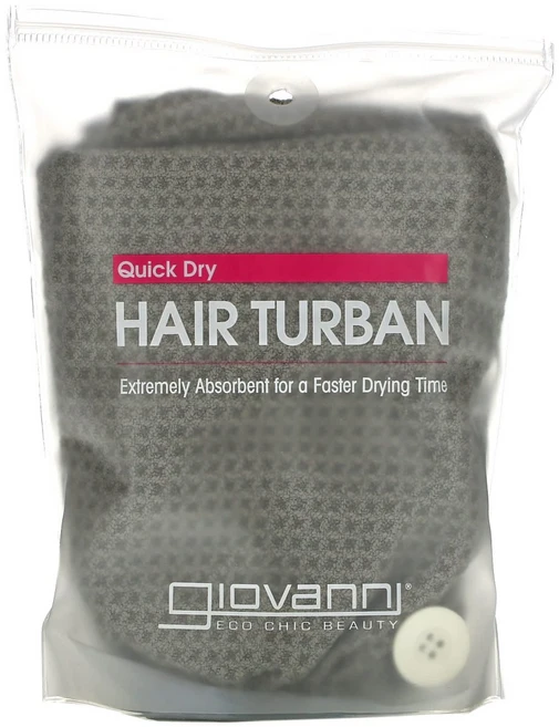 지오바니 퀵드라이 헤어터번 1개입 GIO-18624 - 쿠팡