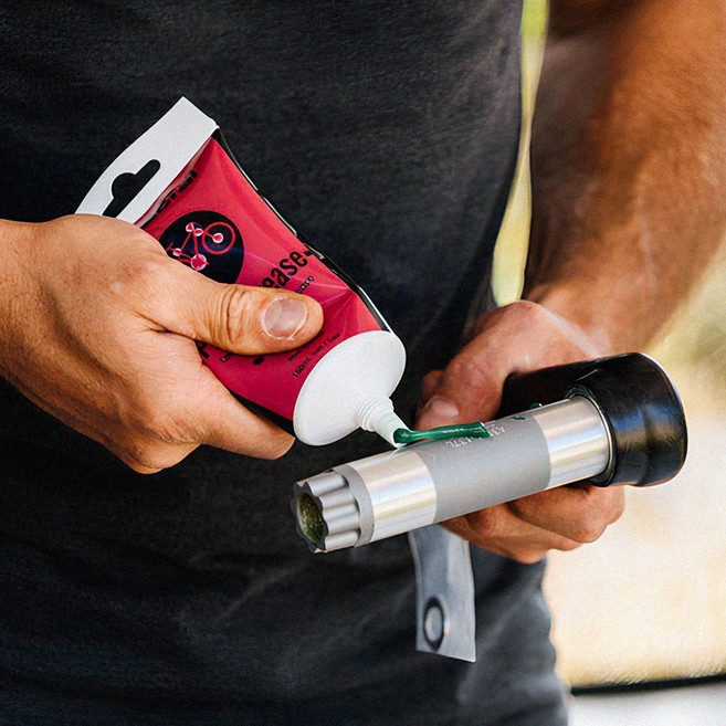 제팔 싯포스트 베어링 페달 자전거 구리스 프로 투 그리스, 1개