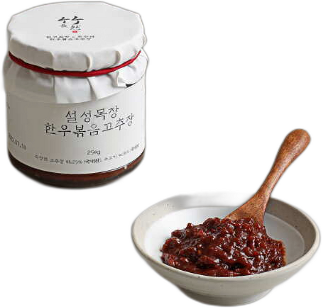 설성목장 한우 볶음고추장, 4개, 250g