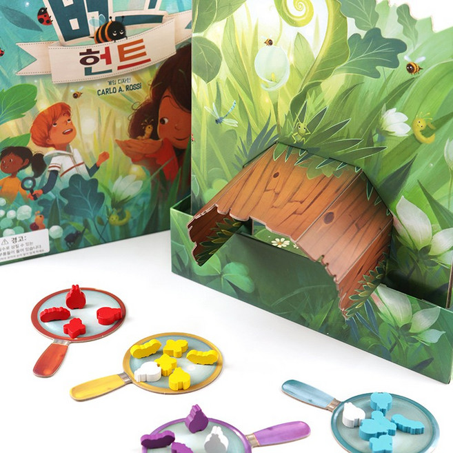 버그헌트 보드게임 2-4인 촉감 손감각찾기 기억집중, 1개