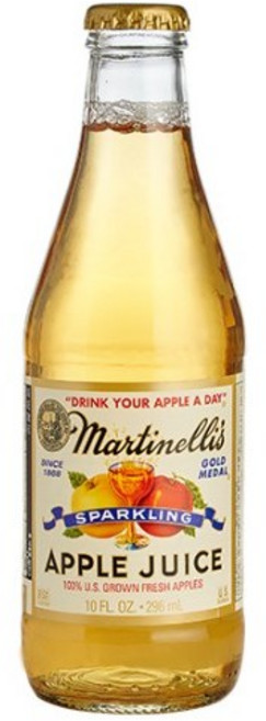 마르티넬리 골드메달 스파클링 애플주스, 296ml, 12개