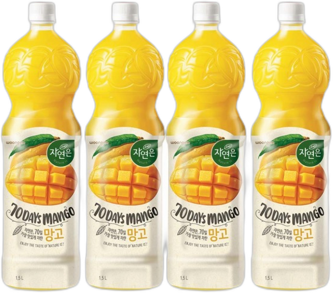 자연은 망고 망고주스 자연은망고, 1.5L