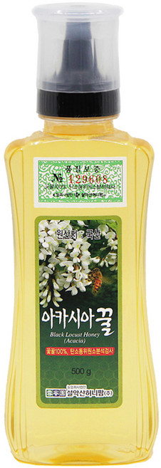 설악산허니팜 아카시아꿀, 500g, 1개