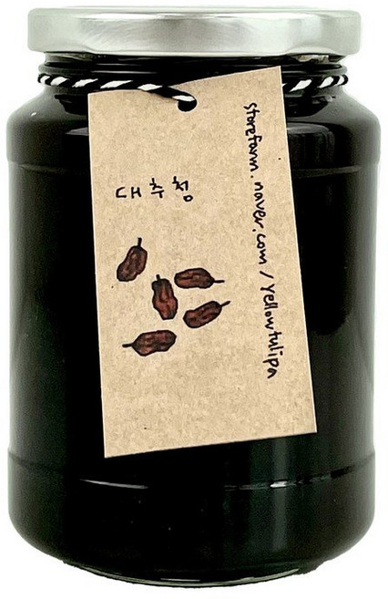 노랑튤립 대추청, 500g, 1개입, 1개