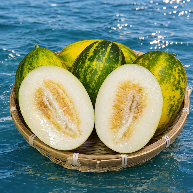 [특가상품]달콤아삭 산지선별 고당도 파파야메론 개구리참외, 1개, 2kg