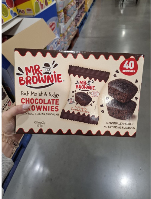 [MR. 브라우니] 초콜렛 퍼지 브라우니 40EA 1000G, 1kg, 1개