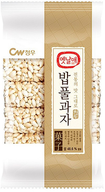 청우식품 밥풀과자, 130g, 3개