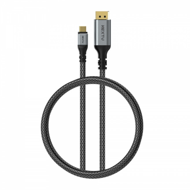 이지넷유비쿼터스 NEXTU DP1.4 Type C to DP 케이블 (ZCDP8432-8K 케오좌 2m), 1개