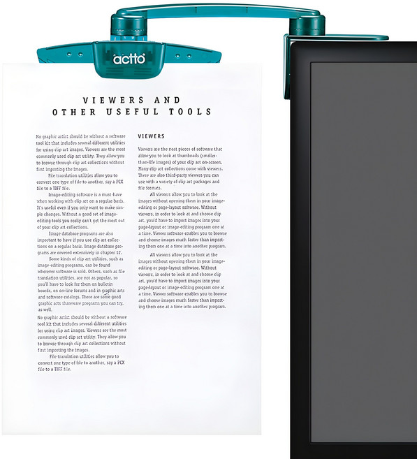 엑토 LCD 슈퍼클립, SPC-08, 1개