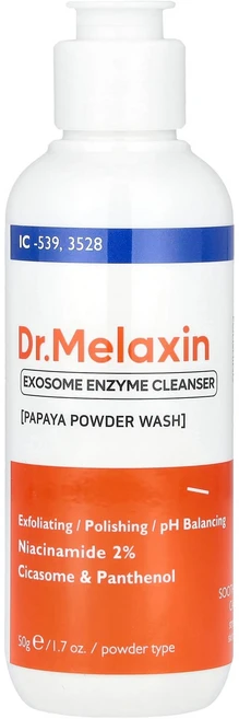 닥터멜락신 엑소좀 효소 클렌저 파파야 파우더 워시 50g DMX-48135 - 쿠팡