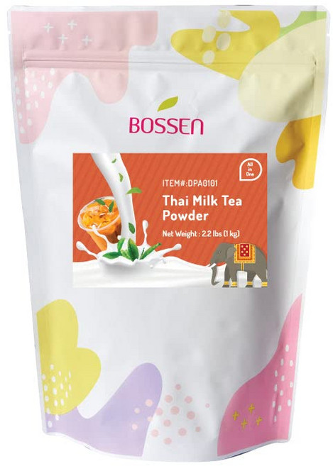 Bossen Bubble Tea All-in-One Powder Mix (Thai Milk Tea), Thai Milk Tea, 1개, 1