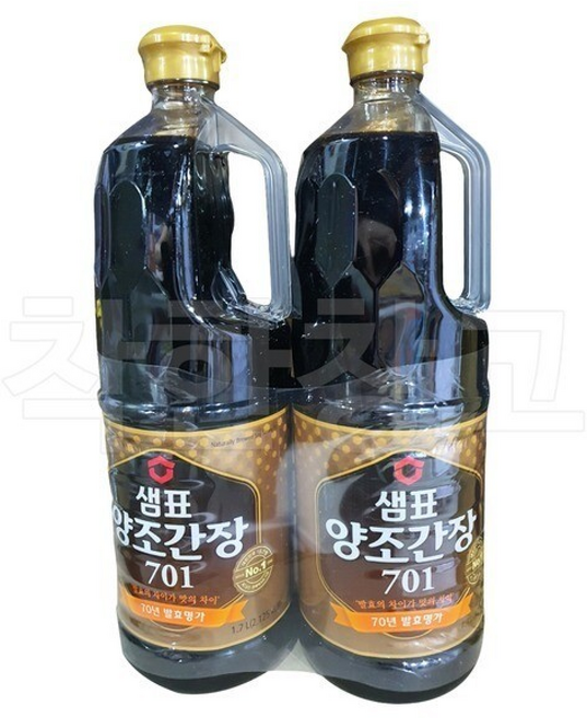 샘표 양조간장 701 2 코스트코 소스 진간장, 1개, 1.7L