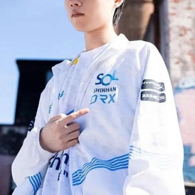 2022 drx 유니폼 점퍼 LCK 팀복 바람막이 자켓