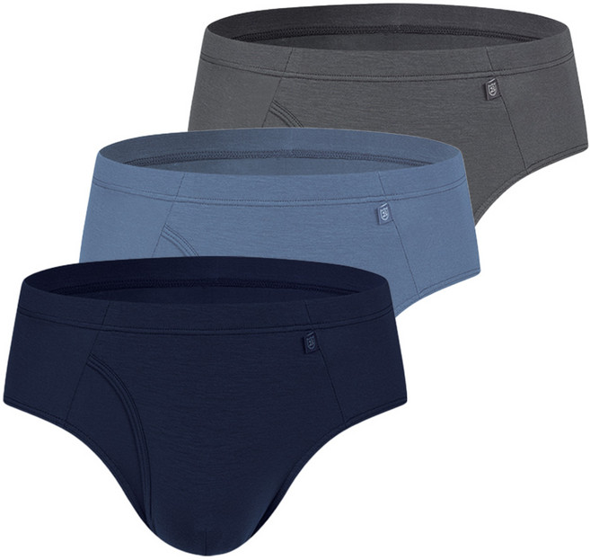 BYC 남성 프리미엄 삼각팬티 80수 수피마 브리프 남삼각 하이앤노블 MNS9001 3매입