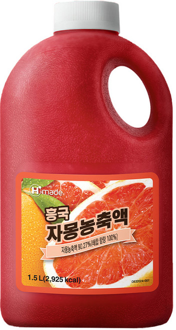 7320. 자몽농축액 - 흥국1.5kg, 1.5L, 1개