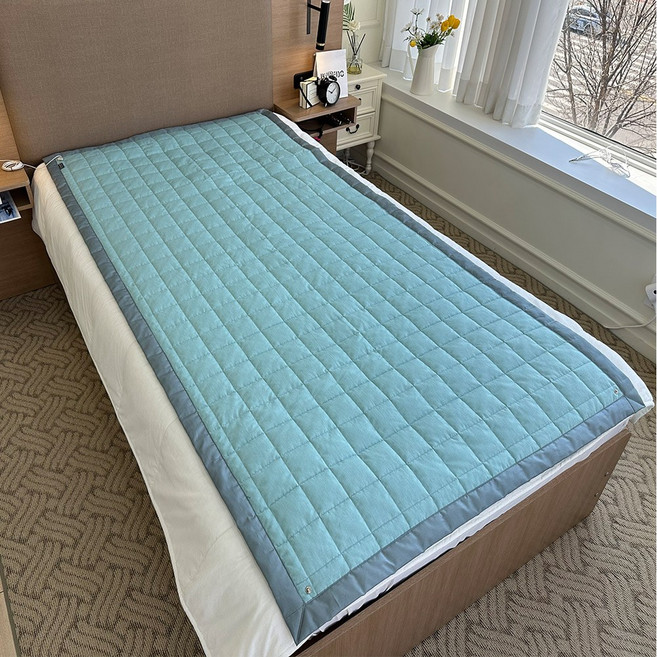 안전저항 어싱매트 스텐섬유-퀸 150x200cm 전자파차단 어싱패드 쉴드그린, 민트