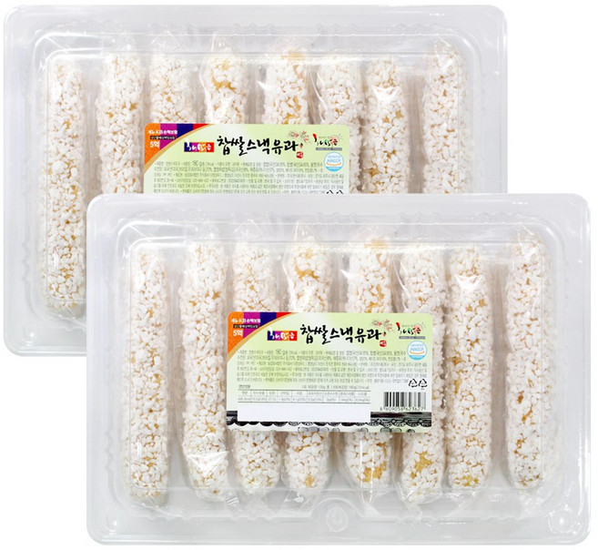 해맑음 찹쌀유과 180g+180g, 단품, 180g