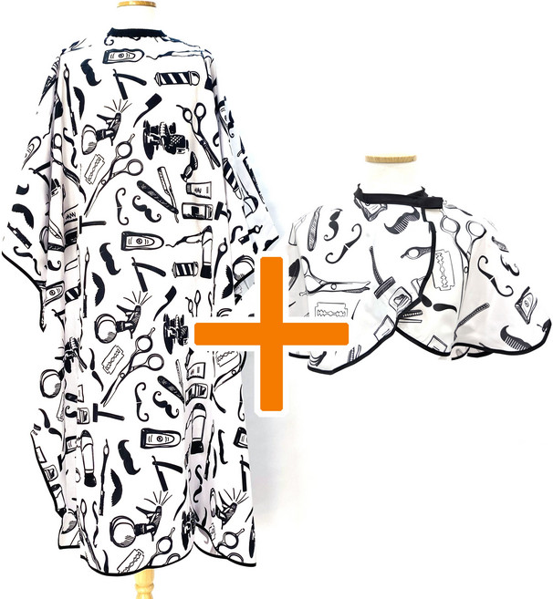 190cm 빅 사이즈 긴 커트보 드라이보 세트, 1개, 블랙 바버기어