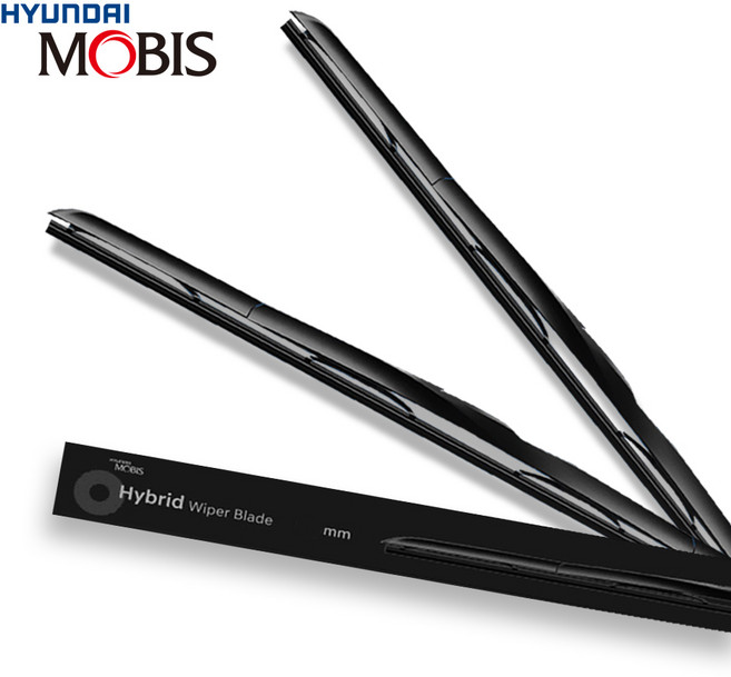 기아 셀토스 현대모비스 에어로다이나믹 뉴하이브리드 와이퍼 2종 세트 600mm + 450mm