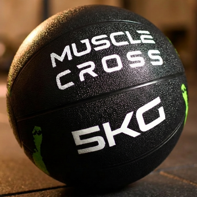 머슬크로스 웨이트 코어 운동 월볼 메디신볼 메디슨볼 슬램볼, 5kg, 1개
