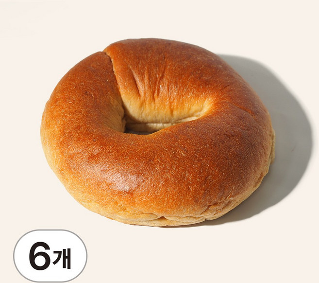 통밀 저당 고단백 프로틴 오리지널 베이글, 6개, 100g