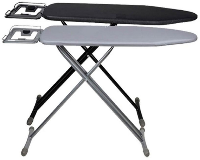 折疊式熨燙板 堅固耐用, 黑色【總長120公分】