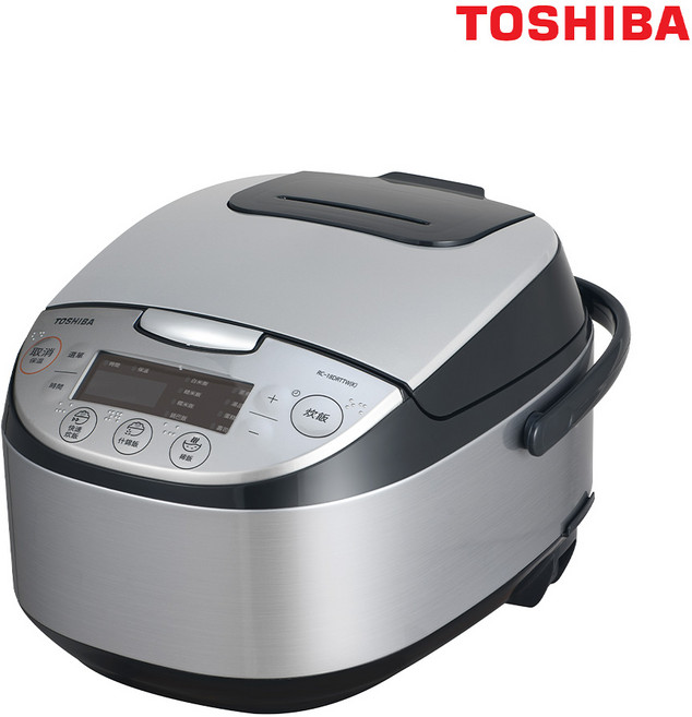 TOSHIBA RC-H08TT(K) 電鍋, 銀色, RC-18DRTTW(K)