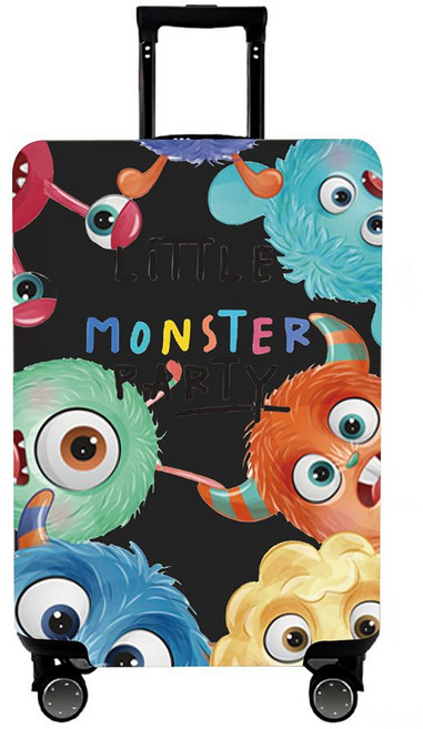 行李旅行保護套加厚, 1個, MonsterS(18-20寸 升級加厚耐磨款）